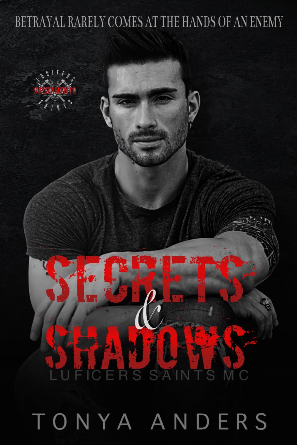 Secrets and Shadows: Motorcycle Club | Single Dad | Dark Romance (Lucifer's Saints MC LSMC Sacramento Chapter (The Mastersons))