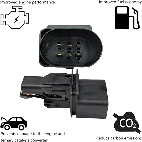 Miniatura 5 de Reemplazo del sensor de combustible de aire superior aguas arriba para Audi A4 A8 Tt Quattro 1.8L 4.2L, para Vw Golf Jetta Passat Phaeton Oxygen O2