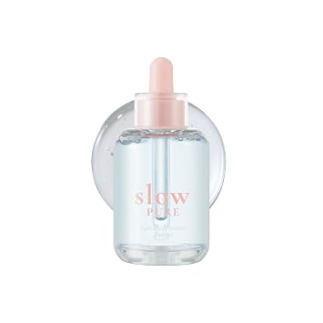 slowPURE Hydration Texture Serum - 80% Birch Sap, 7-Layer Hyaluronic Acid & Ectoin, Slow-aging Korean Skin Care Watery Serum for Deep Hydration and Smooth Texture, 1.69 fl.oz