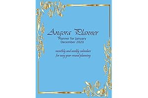 2020 Weekly & Monthly Planner