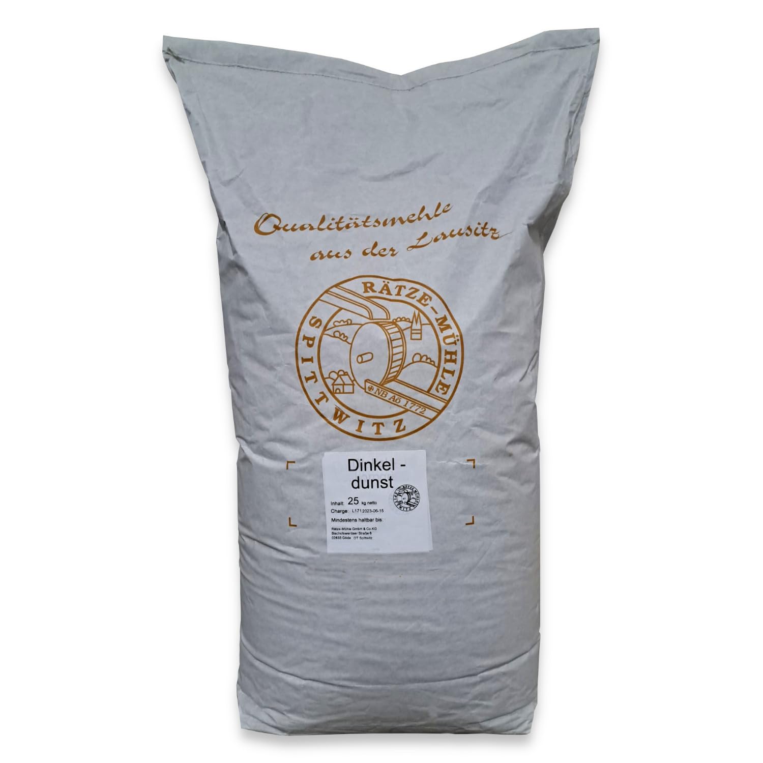Dinkeldunst 25kg in bester Qualität aus der Rätze-Mühle