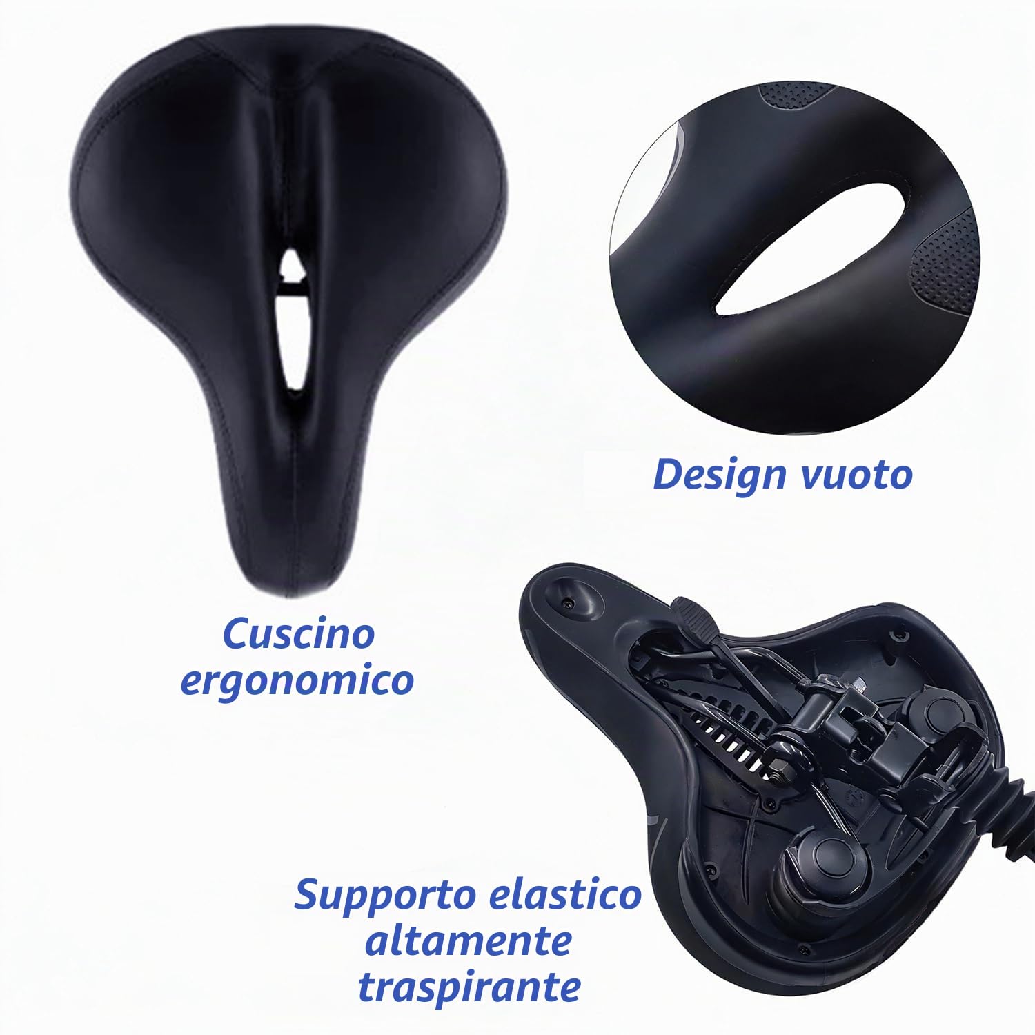 Sedile Scooter Elettrico Adulto, Sella per Monopattini Elettrici, Altezza Regolabile 40-58cm, 13-17cm Ampio Bordo Curvo Antiurto per Scooter Elettrici Max G30