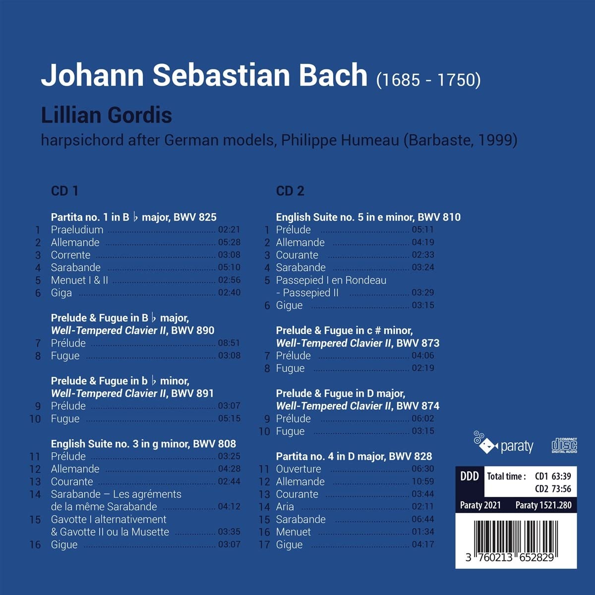 Bach Lillian Gordis