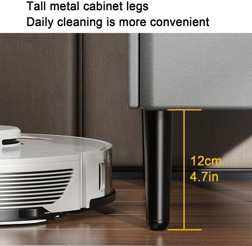 186001 現状品 Yubbuio 机・テーブル 充電ステーション・収納付き・調節可能なLEDライト付きのベッドテーブル グレー [250613HM270314] Amazon.co.jp: Yubbuio 充電ステーションとUSBポート付きのベッド