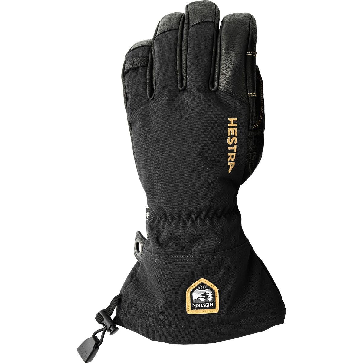 HESTRA Army Leather Gore-TEX Handschuh 2025 Black/Black, 8