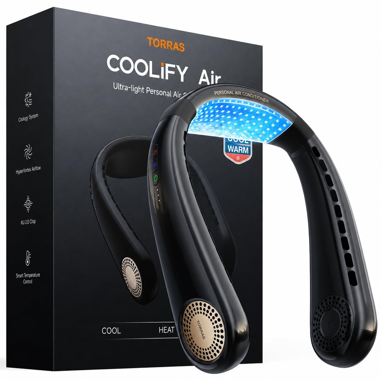 Amazon.com: TORRAS COOLiFY Air Neck Fan Air Conditioner, 3D