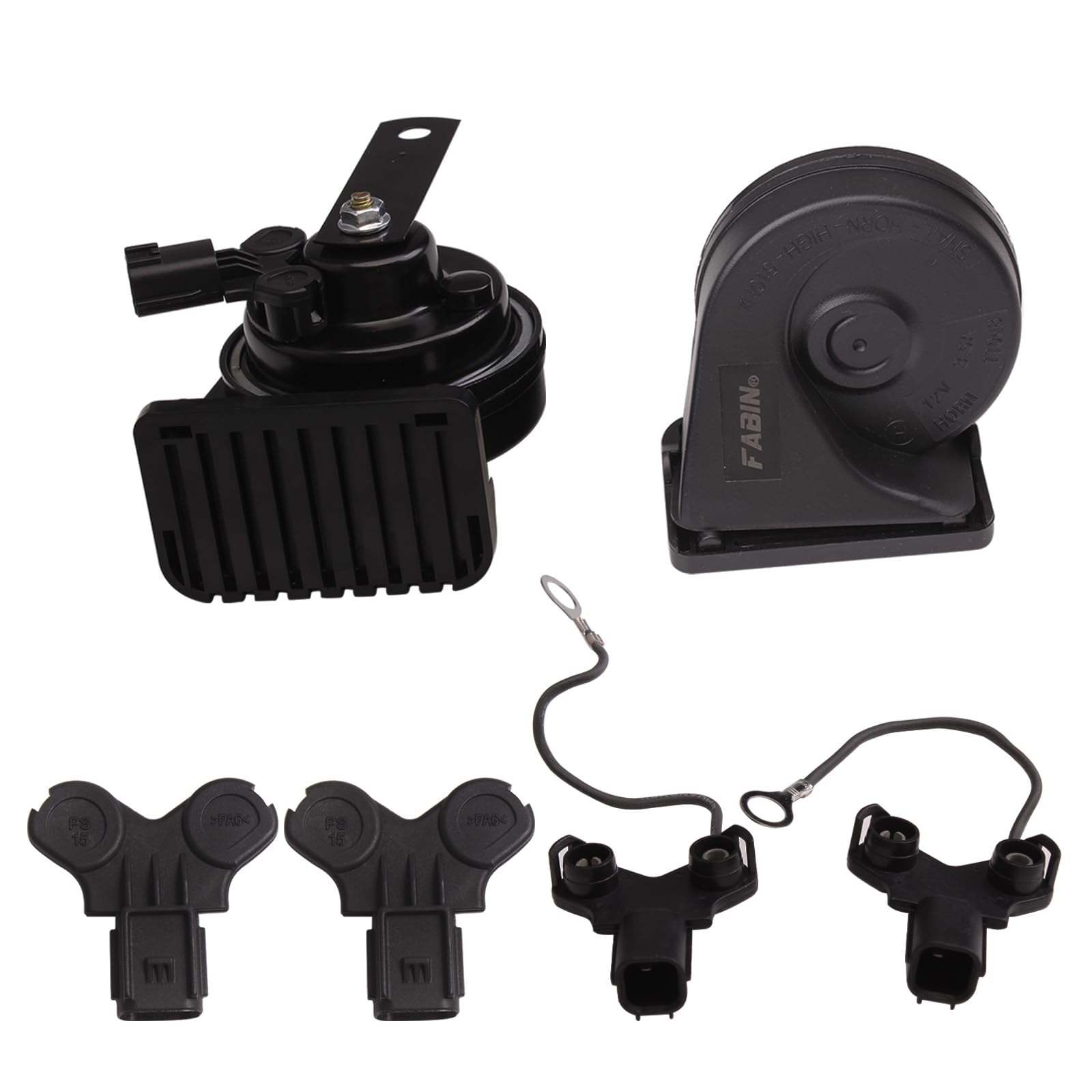 Car Horn Compatible with Honda and New civic, 12V Waterproof Snail Horn 125db High/Low Tune