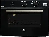 FORNO A GÁS DE EMBUTIR FISCHER INFINITY PRETO 50L 127V COM GRILL