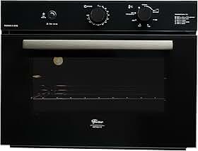 FORNO A GÁS DE EMBUTIR FISCHER INFINITY PRETO 50L 127V COM GRILL