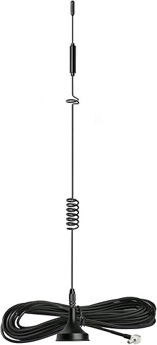 Miniatura 4 de Bingfu 4G LTE 8dBi Base Magnética MIMO TS9 Antena (paquete de 2) Compatible con Verizon AT&T T-Mobile Sprint 4G LTE Hotspot móvil MiFi Router Módem