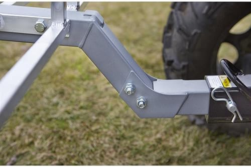 Miniatura 3 de Guide Gear Pequeño remolque utilitario ATV UTV, portador de carga de enganche, campamento de camión, aluminio