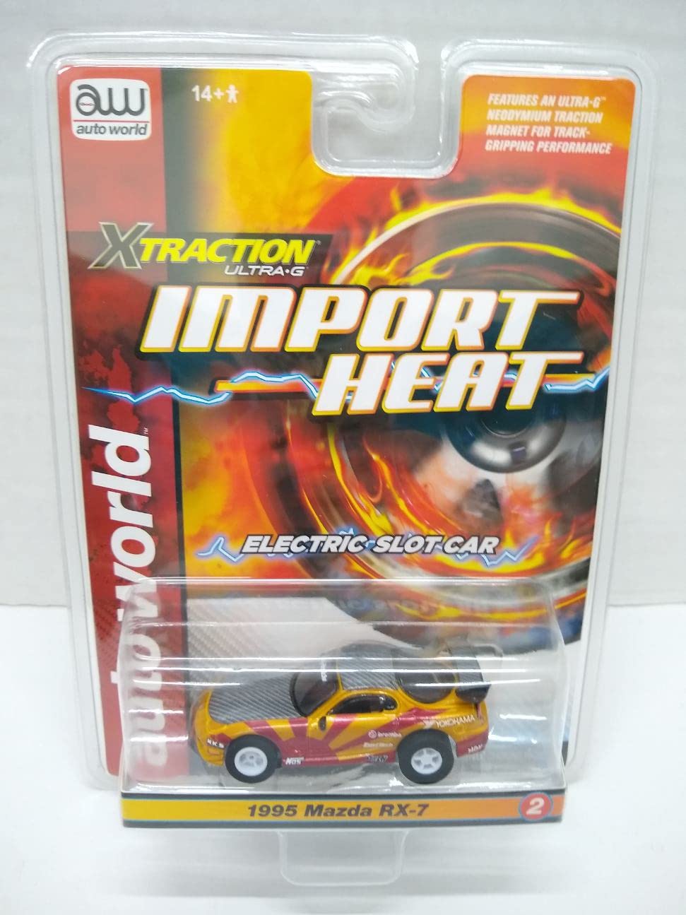 Amazon.com: Auto World SC378-2A Import Heat 1995 Mazda RX-7 HO