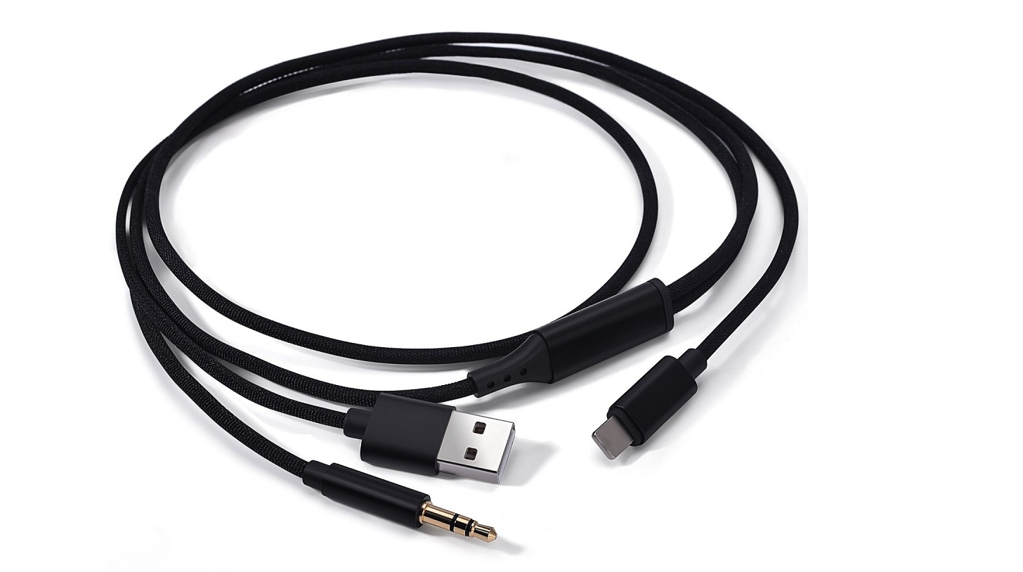 Amazon.com: IVSHOWCO Charging Audio Cable for iPhone [Apple MFi