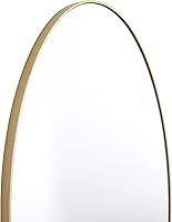 Vista 55 de Deco 79 Espejo de pared simplista de madera con marco minimalista fino, 24 x 1 x 24 pulgadas, blanco