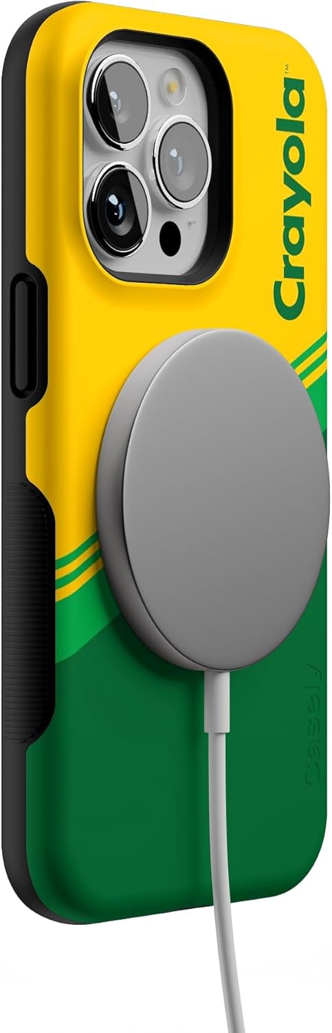 Casely iPhone 13 Pro Case | Keep It Classic | Crayola Crayon Box | Bold Protective Design | Compatible with MagSafe