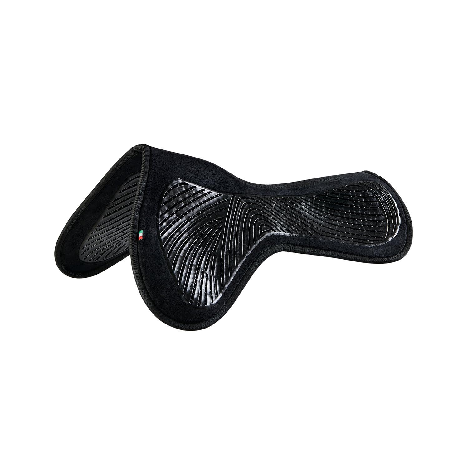 Acavallo Gel Pad Close Contact Twin Sided, Größe:L, Farbe:schwarz