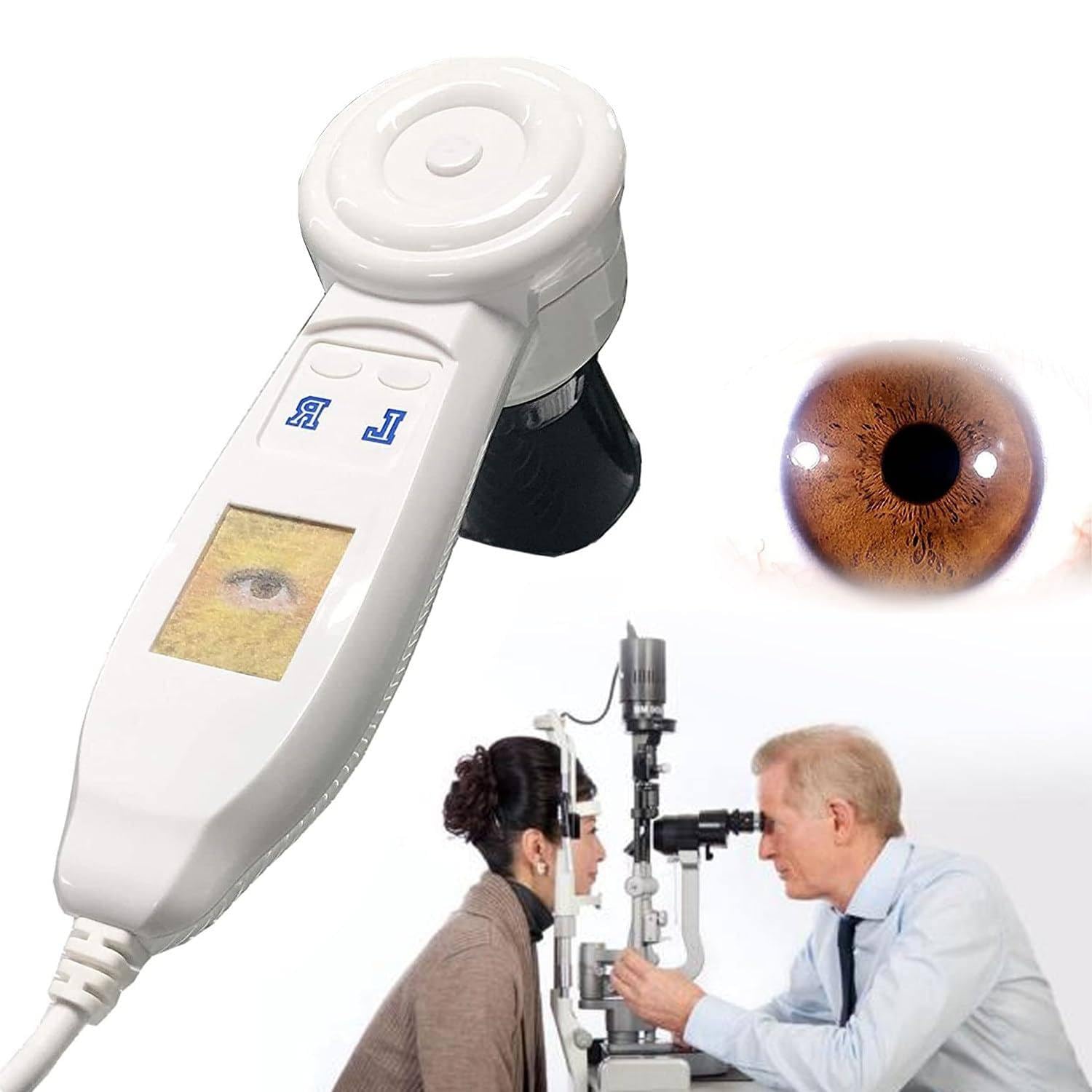 Fotocamera Per Iridologia 5.0 MP USB - Analizzatore Iride Computer, Lente 30X, Software Included - Foto 7