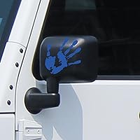 Vista 10 de Sabary 2 piezas de calcomanías de onda, señal de onda, compatible con SUV, vehículo todoterreno, para pegatinas manuales para automóviles, Rosa