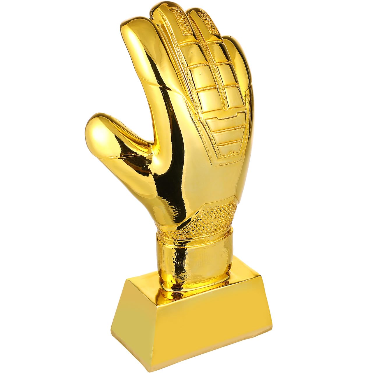 Gatuida Baseball Glove Soccer Party Favor Award Trophy Goalkeeper Trophy Goalkeeper Glove Golden Award Rugby Matches Award Cup Soccer Match Trophies for Best Player Awards Goalkeeper Gift Home Decor-picture-26