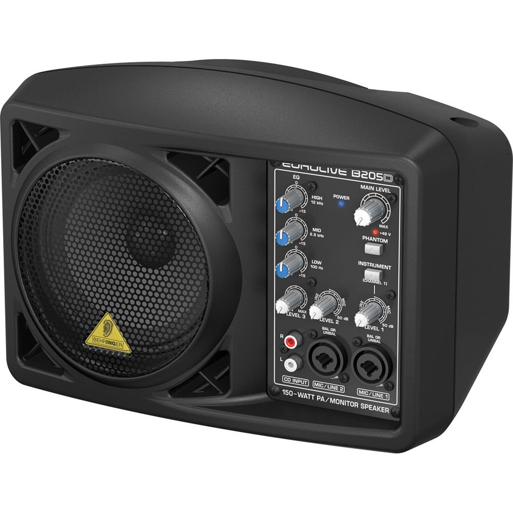 Amazon.com: Behringer Eurolive B205D Active 150-Watt PA/Monitor