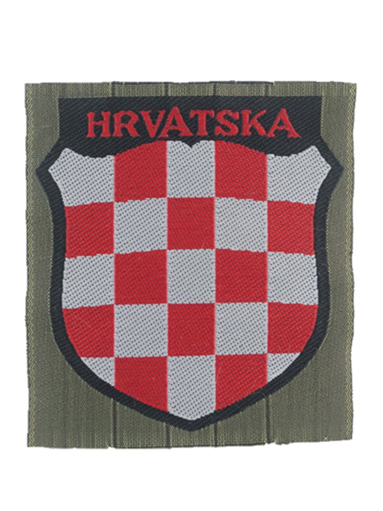 Militaryharbor Croatian Volunteer's Insignia I Bevo Replica