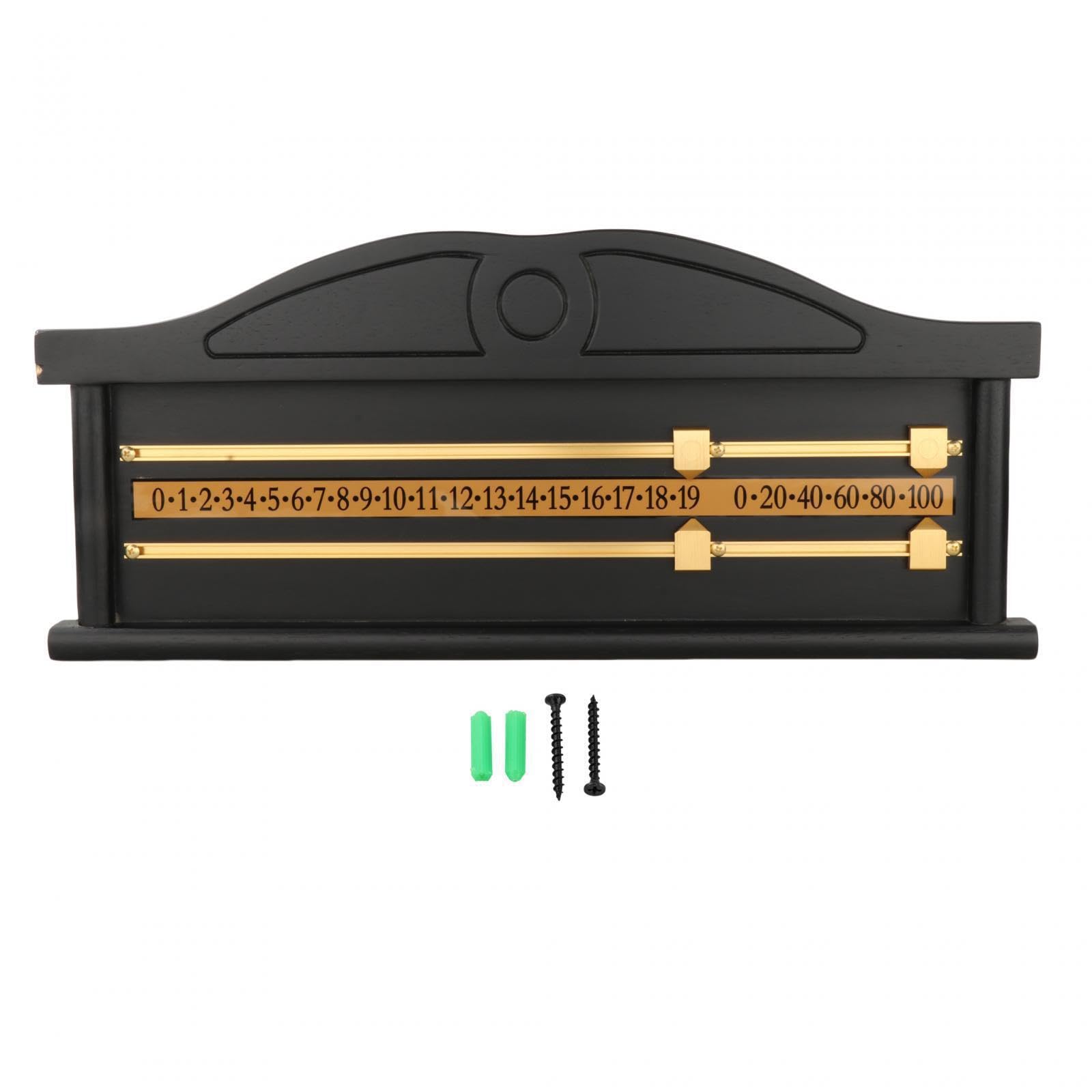Tabelloni segnapunti da snooker in legno, ampiamente utilizzati in sale da gioco e casa, tabelloni segnapunti montati su shuffleboard, legno, materiale realizzato