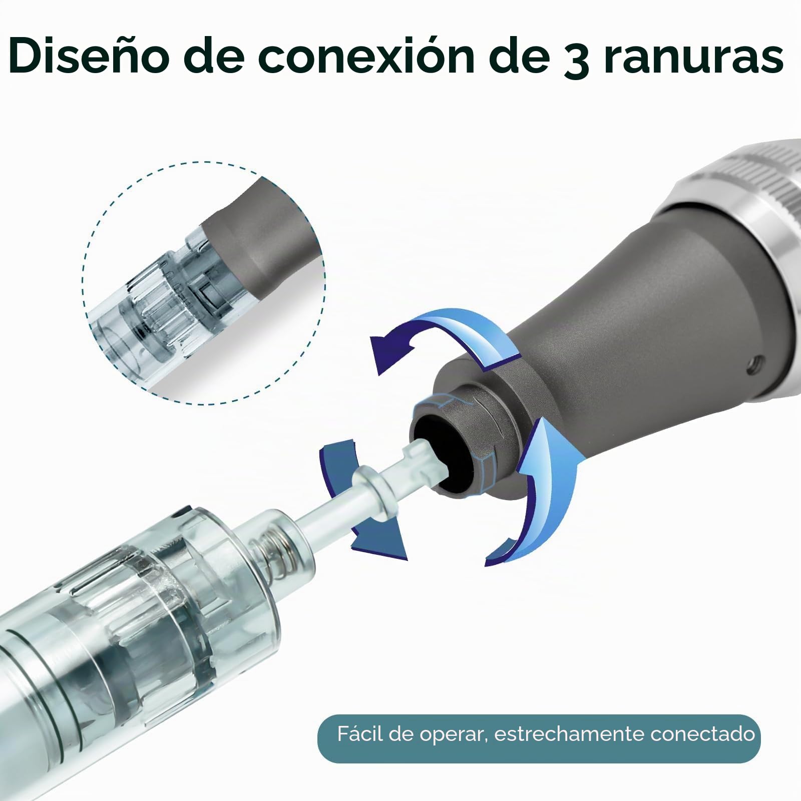 20 Pcs Agujas Dermapen 36 puntas para Microneedling pen, Derma Pen M8 Cartuchos 36 Pins, Microagujas de Repuesto Original de Microneedle Dermapen Ultima M8, M7S, A6S (36 Pins, 20 Pcs)