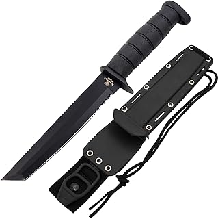 Snake Eye Tactical Heavy Duty Full Tang Military Marine| Army Fixed Blade-Hunting Knife (09-BK) - Snake Eye Tactical