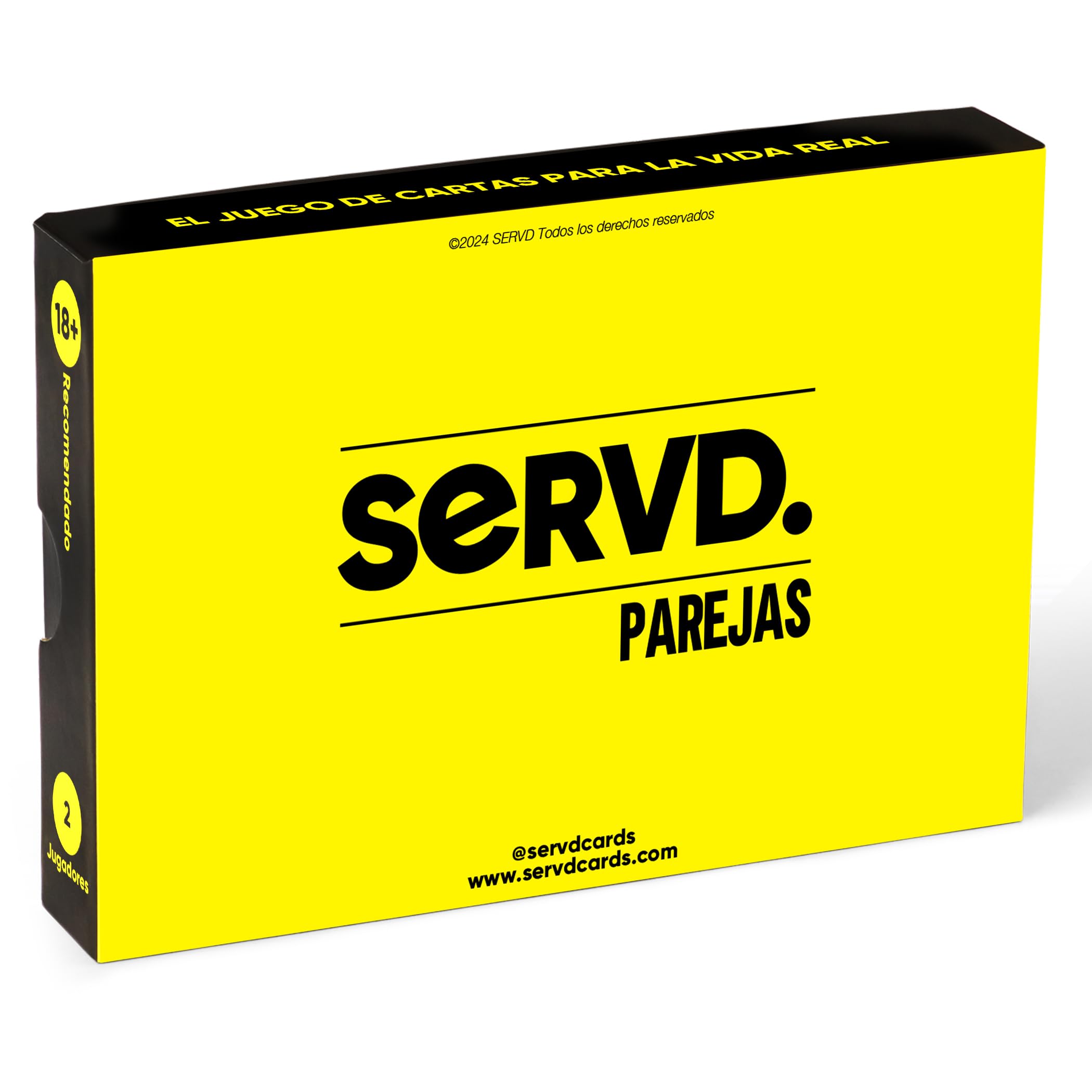 SERVD - Parejas - El divertidísimo Juego de Cartas para Parejas para la Vida Real