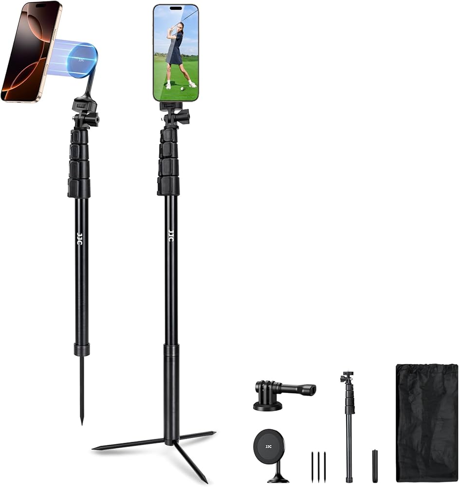 Amazon.co.jp: JJC ゴルフ 三脚 & 一脚 マグネット スマホ Amazon.co.jp: JJC ゴルフ 三脚 & 一脚 マグネット スマホ