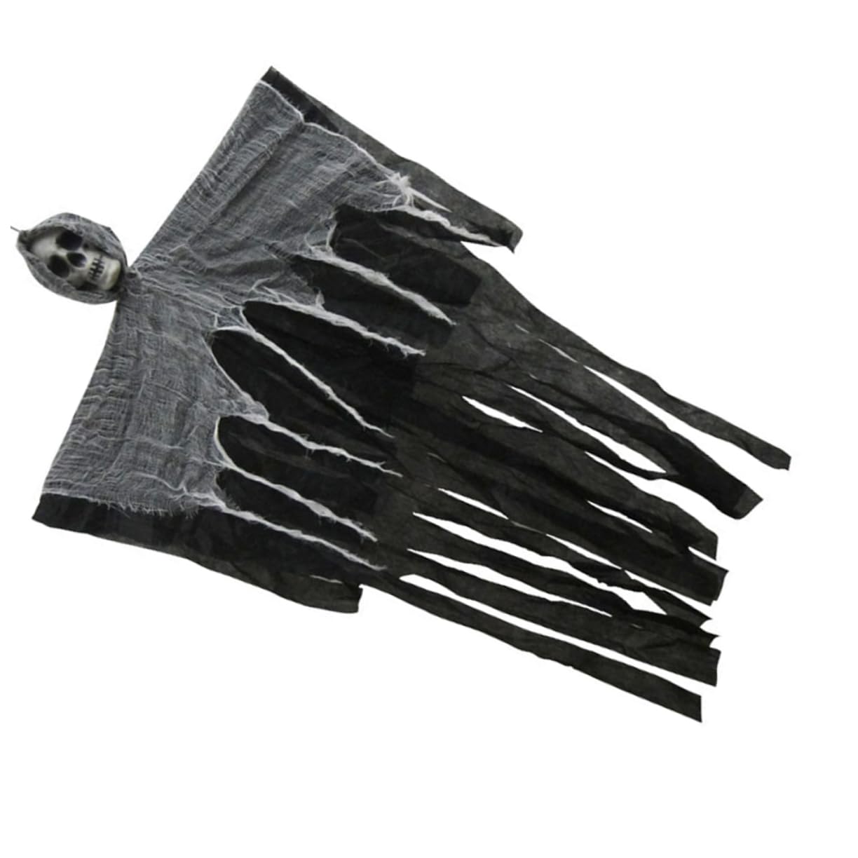 Ciieeo 3 Pezzi Dolcetto O Scherzetto Halloween Fantasmi Appesi Teschio Scheletro Puntelli Fantasma Silenzioso Nero Per Decorazioni Per Finestre Esterne