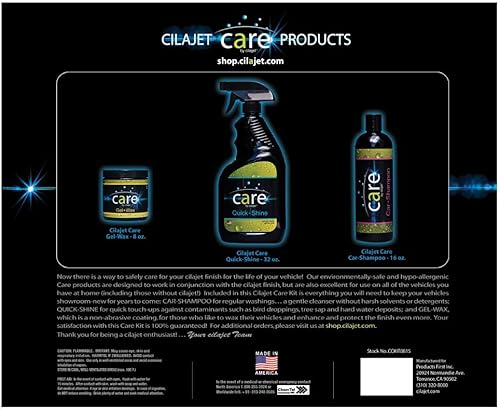 Miniatura 2 de Cilajet Kit de cuidado de lavado de autos, el mejor kit de limpieza de automóviles, suministros de lavado de automóviles, kit de detalles de