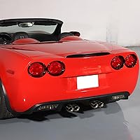 Vista 7 de Anillo de moldura de luz trasera para C6 Corvette 2005-2013, embellecedor de bisel de la luz trasera, cubierta de la luz trasera del maletero
