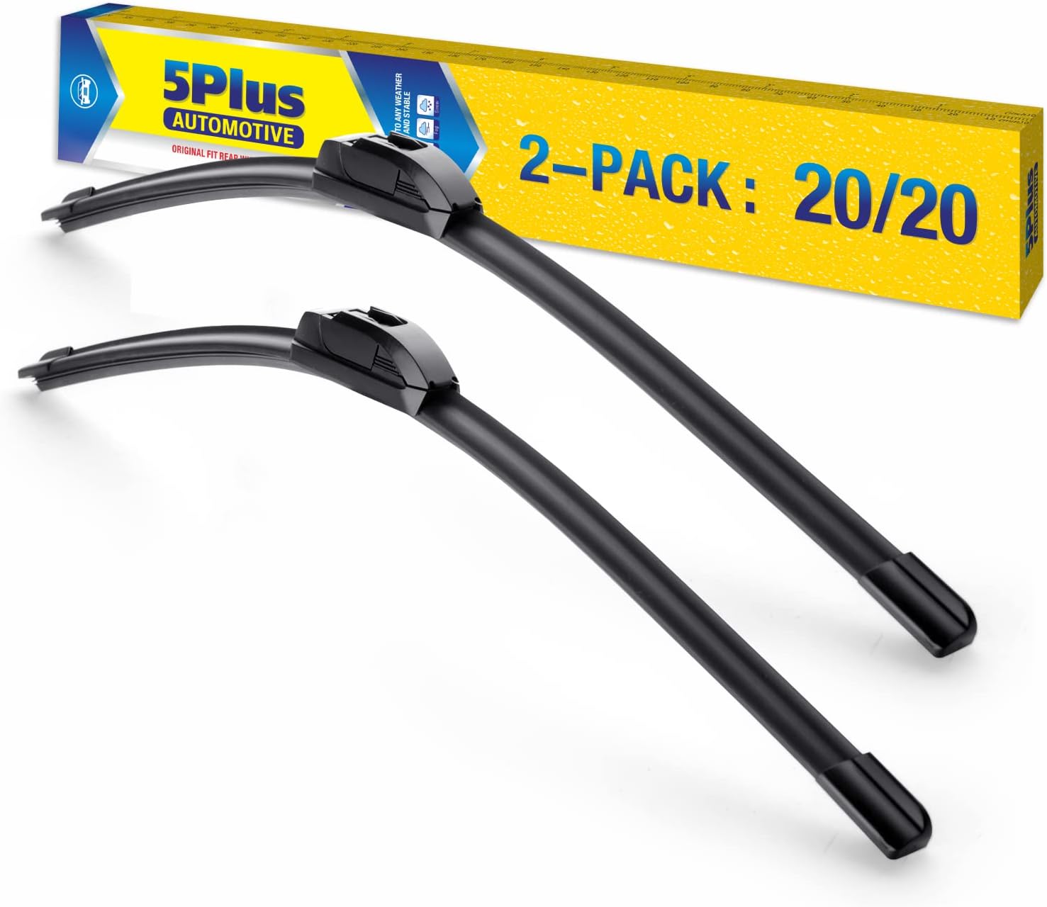 20"2 Pack Windshield Wiper Blades Replacement For Ford