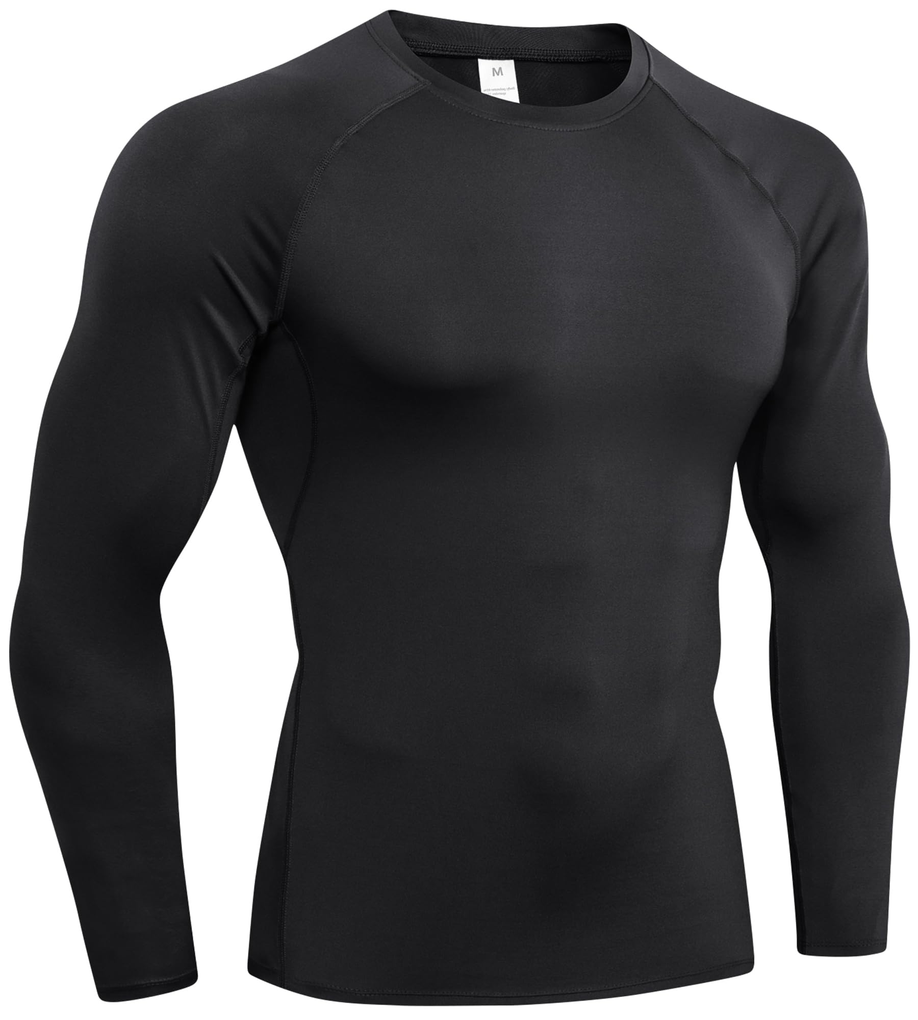 SPVISE Cool Dry Compression Shirt for Men Long Sleeve Workout Running T-Shirt Gym Tops Breathable Sports Baseball Undershirts
