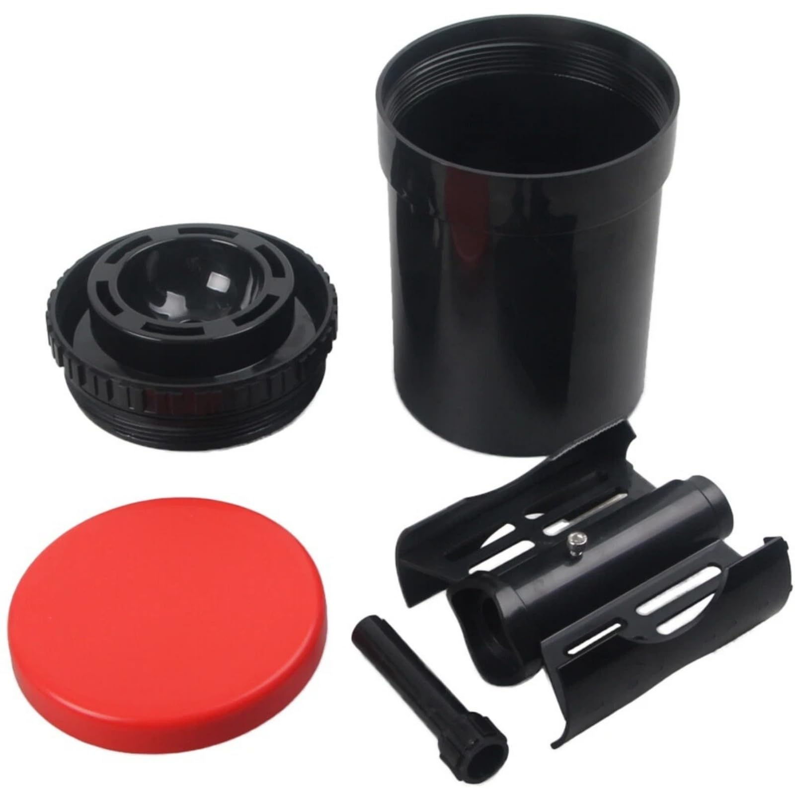 Tanque de de Película Depósito Cubeta con Espiral Plástico Opaque y Capacidad 750 Ml Adecuado para en Hogar Laboratorio Compacto Sesiones de Práctica