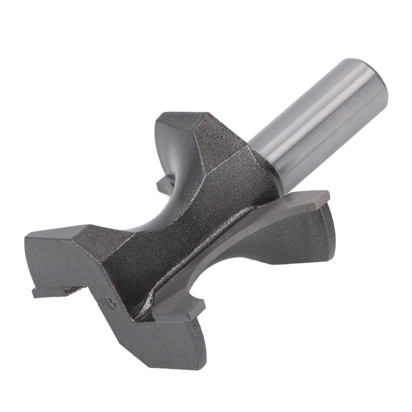 Itonash Bullnose Router Bit, 1/2in Shank 1 1/4in Bead Diameter Tungsten Steel Half Round Bearing Router Bit with Anti Kickback Design, for Woodworking MDF Solid Wood Tabletop Furniture