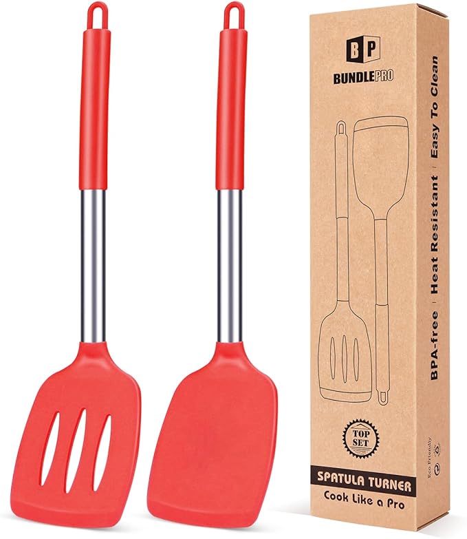 Pack of 2 Silicone Spatulas