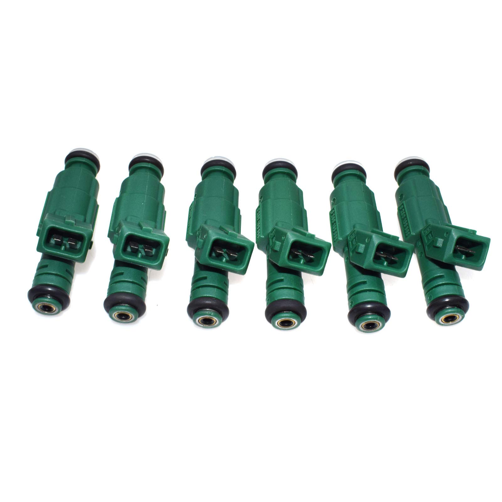 Amazon.com: Set of 6 Fuel Injectors 42LBS 440CC for BMW Chevy Ford 