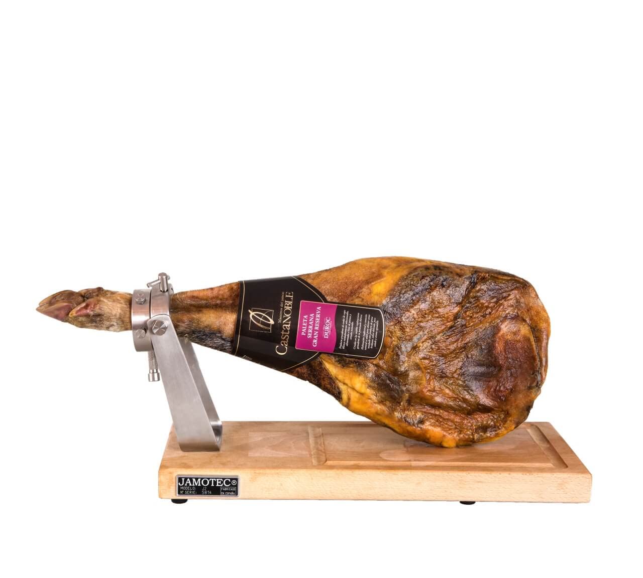 Paleta Serrana Gran Reserva Cruce Duroc | Castanoble | Peso Min. 5 kg | Curación 18 Meses aprox.