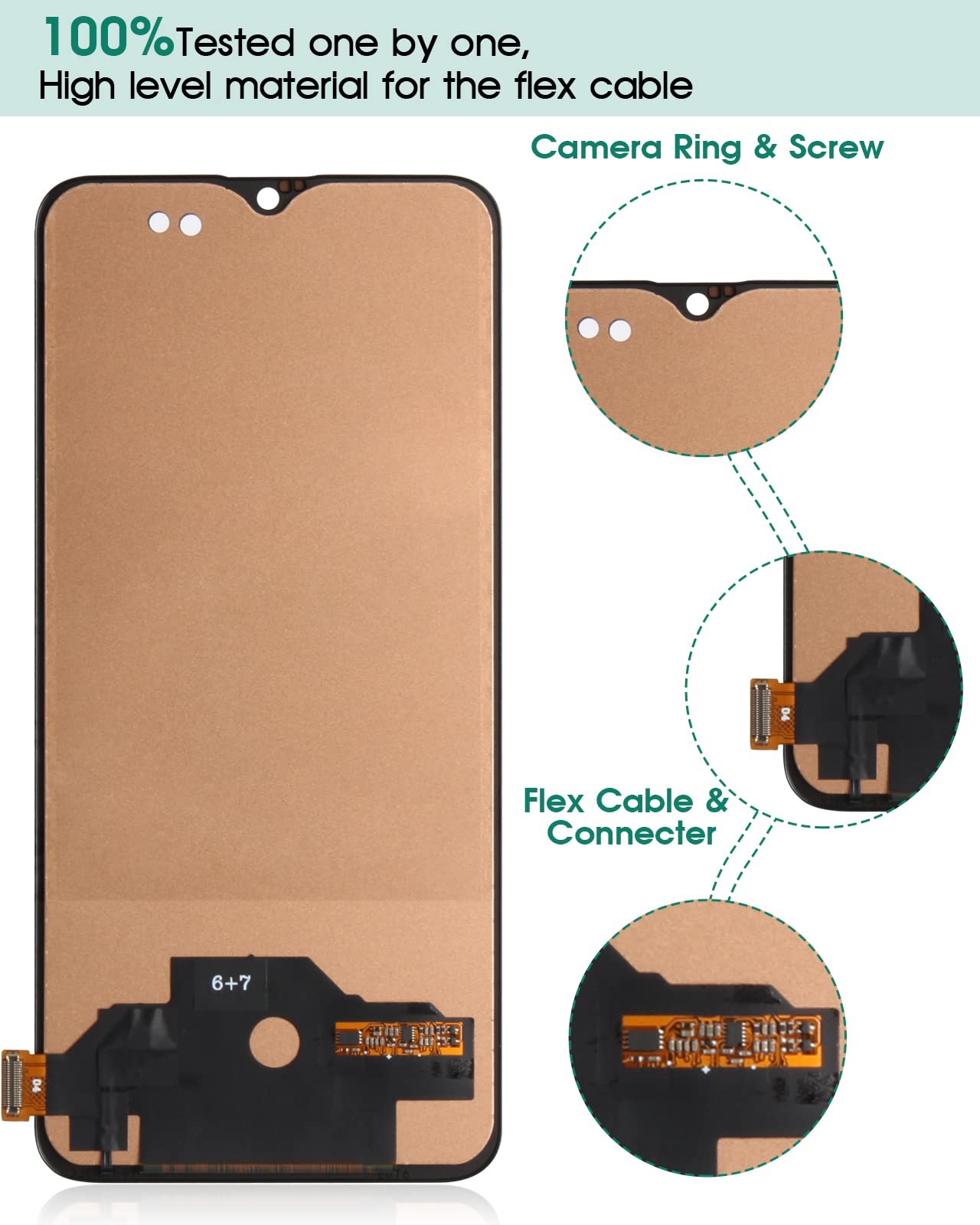 Amazon.com: INCELL for Oneplus 6T Screen Replacement for