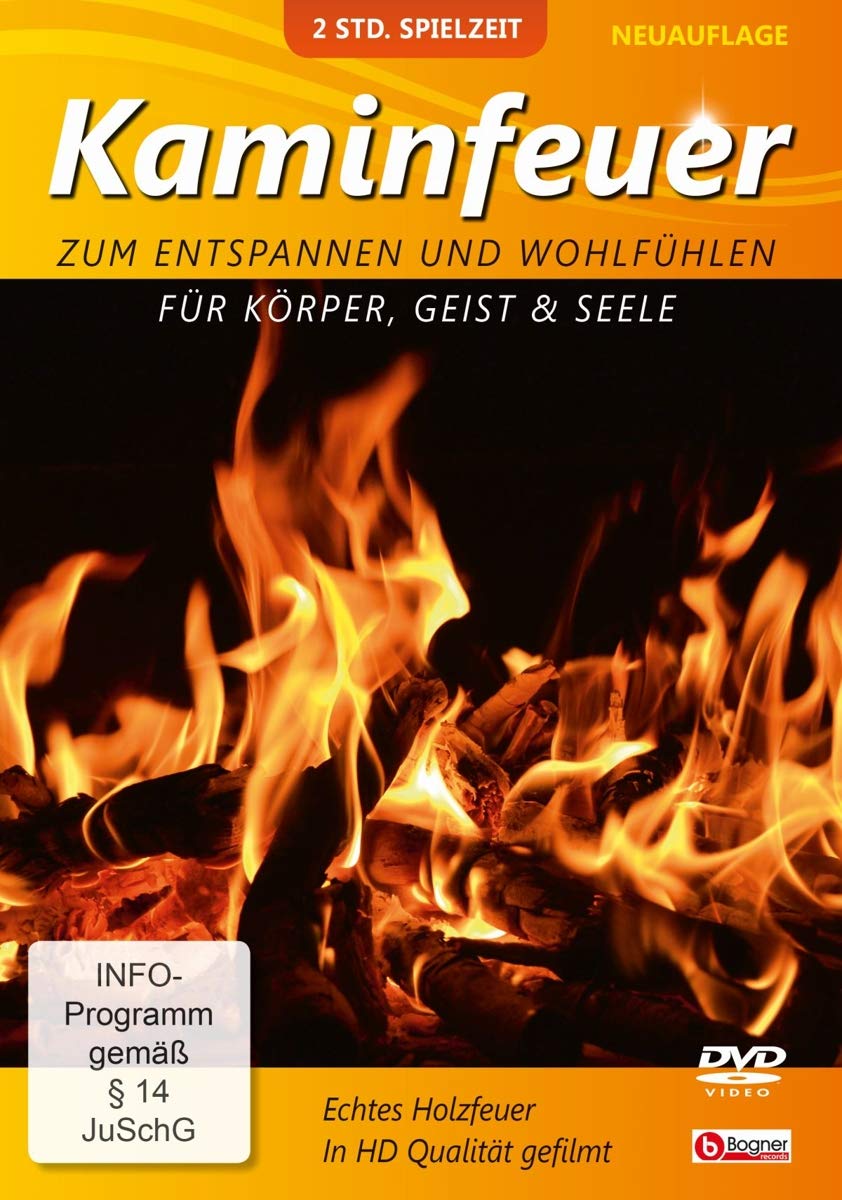 KAMINFEUER - KAMINFEUER-ZUM ENTSPANNEN & WOHLFÜHLEN (1 DVD)