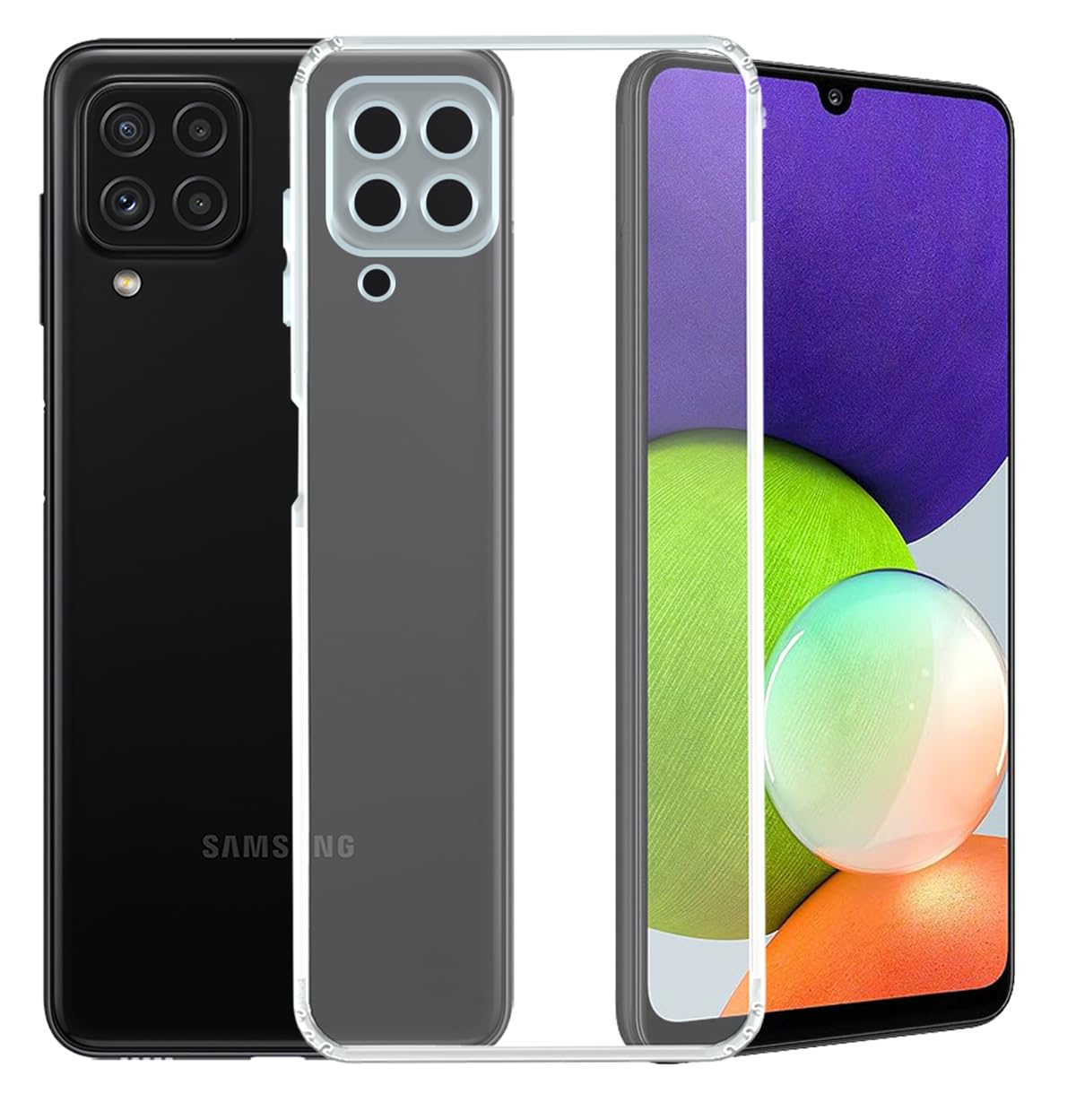 YOFO Back Cover for Samsung Galaxy A22 (4G) (Flexible|Silicone|Transparent |Shockproof) (B09BFHWYVS) Amazon Price History, Amazon Price Tracker