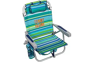 Tommy Bahama Beach Chair, 2-Pack: Aluminum Frame and Textilene Weave for Comfort and Durability