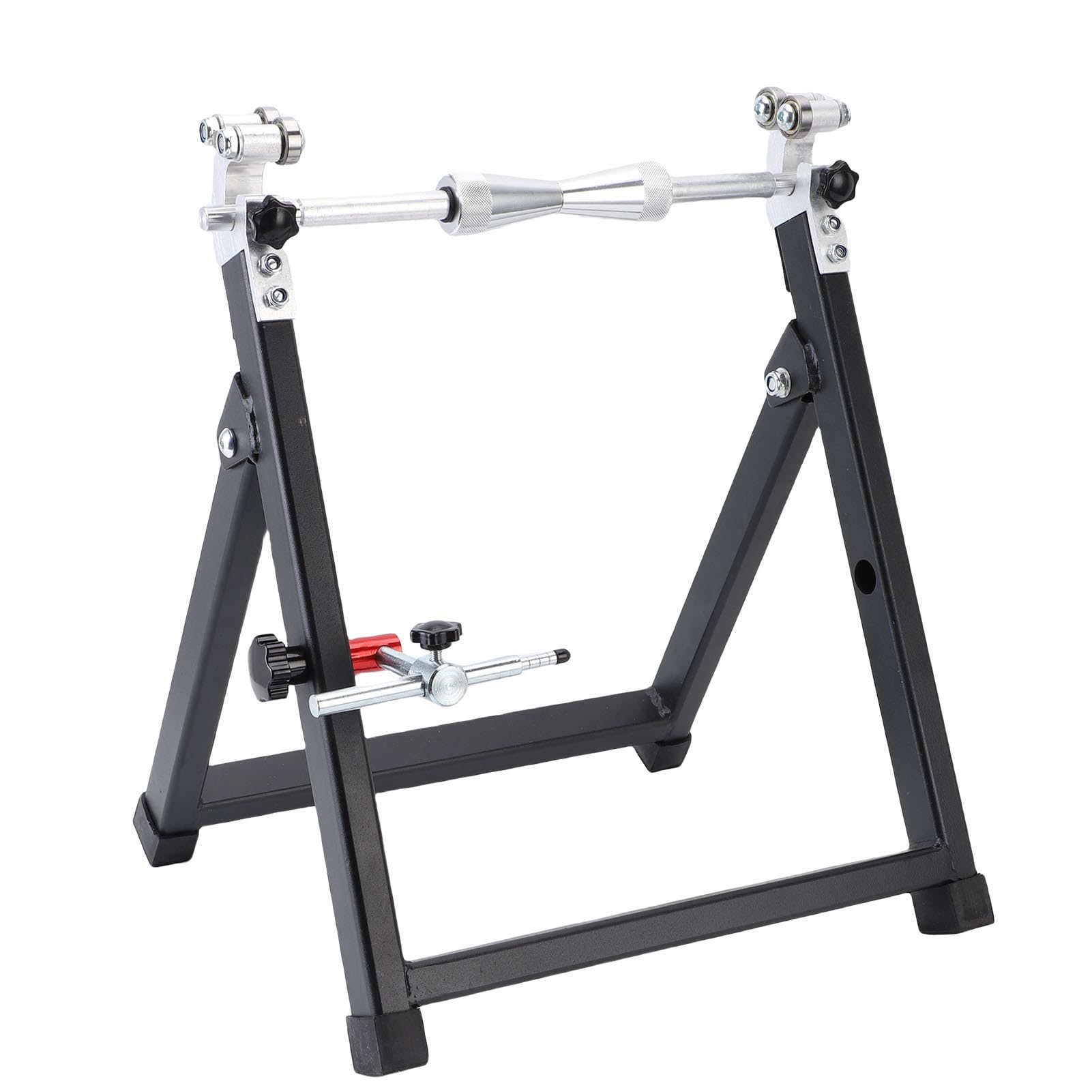 Equilibrio de ruedas de motocicleta, plegable, soporte resistente para ajuste rápido, equilibrio y reparación para motos deportivas de cross