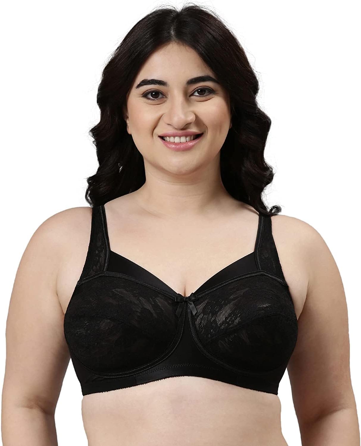 FB06 Classic Lift Full Support Bra - Non-Padded Wirefree Full Coverage