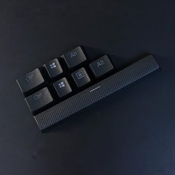 8 Keys PBT Backlit Translucent Keycap Doubleshot OEM Profile for Corsair Strtafe K70 RGB K65 k68 K95 Platinum G710 Gaming Mechanical Keyboards Black