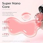 Modelones Jelly Gel Nail Polish 15 ML Neutral Sheer Nude Pink Gel Polish Translucent Soak off LED Gel DIY Manicure Nail Gel Polish Gift for Girls Women