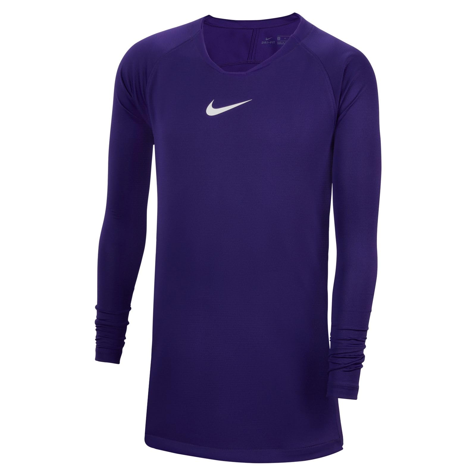 NIKE Boys Dri-fit Park First Layer Sweatshirt, Court Purple White, M EU