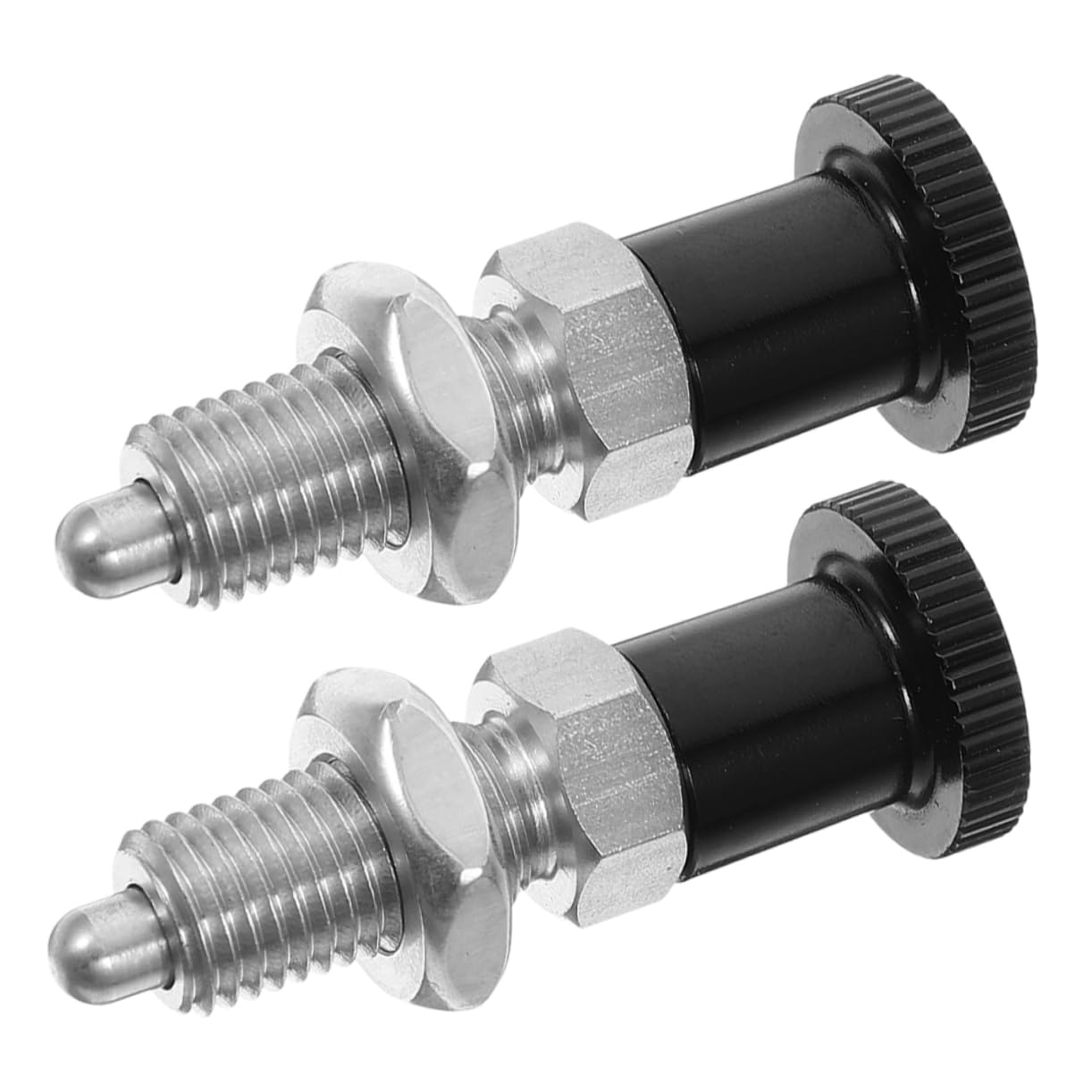 2pcs Replacement Spring Indexing Nose Spring Plunger Self-Locking Knob Stainless Steel Latch Latch Lock